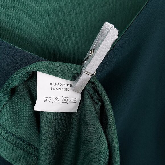 ACEVOG Chiffon Flutter 3/4 Sleeve Pullover Blouse - Picture 5 of 6